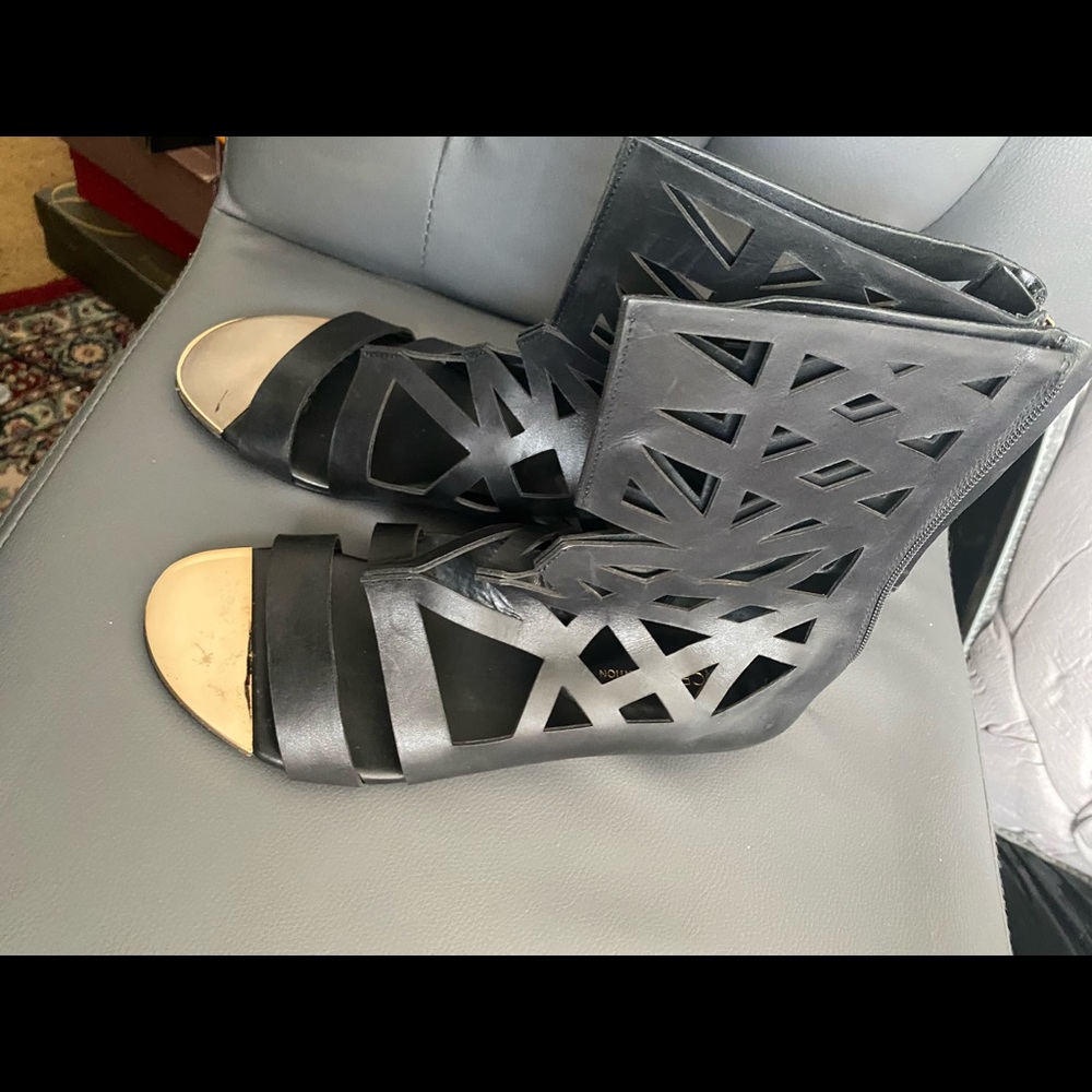 Brand new sandals .